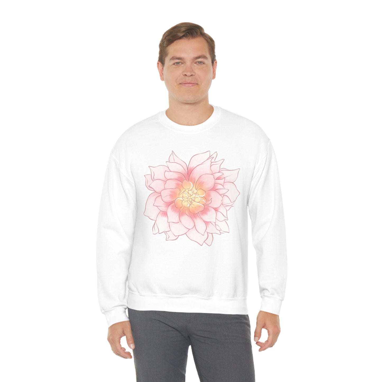 Dahlia Unisex Crewneck Sweatshirt