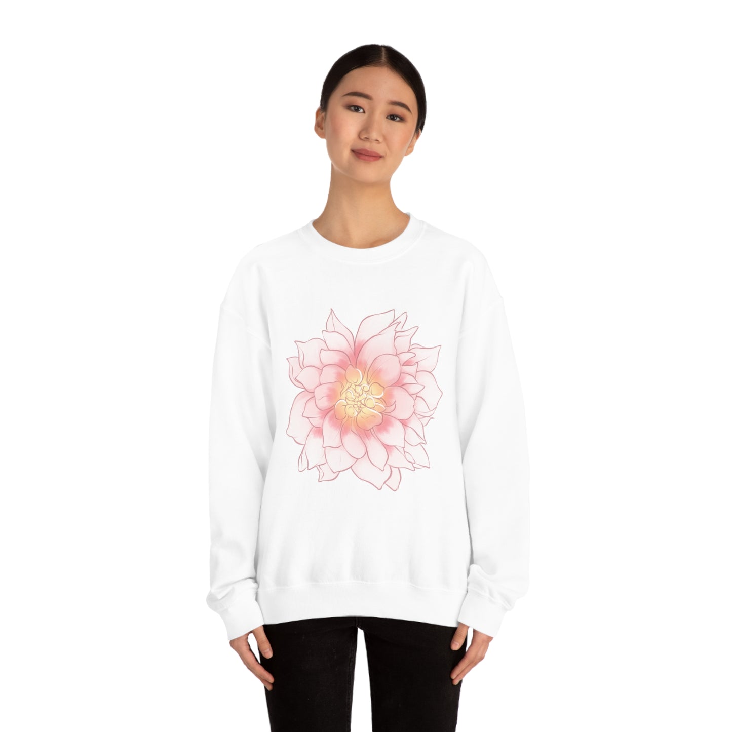 Dahlia Unisex Crewneck Sweatshirt