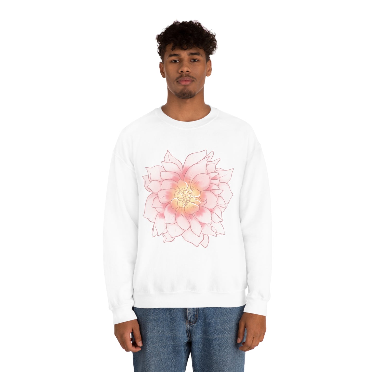 Dahlia Unisex Crewneck Sweatshirt