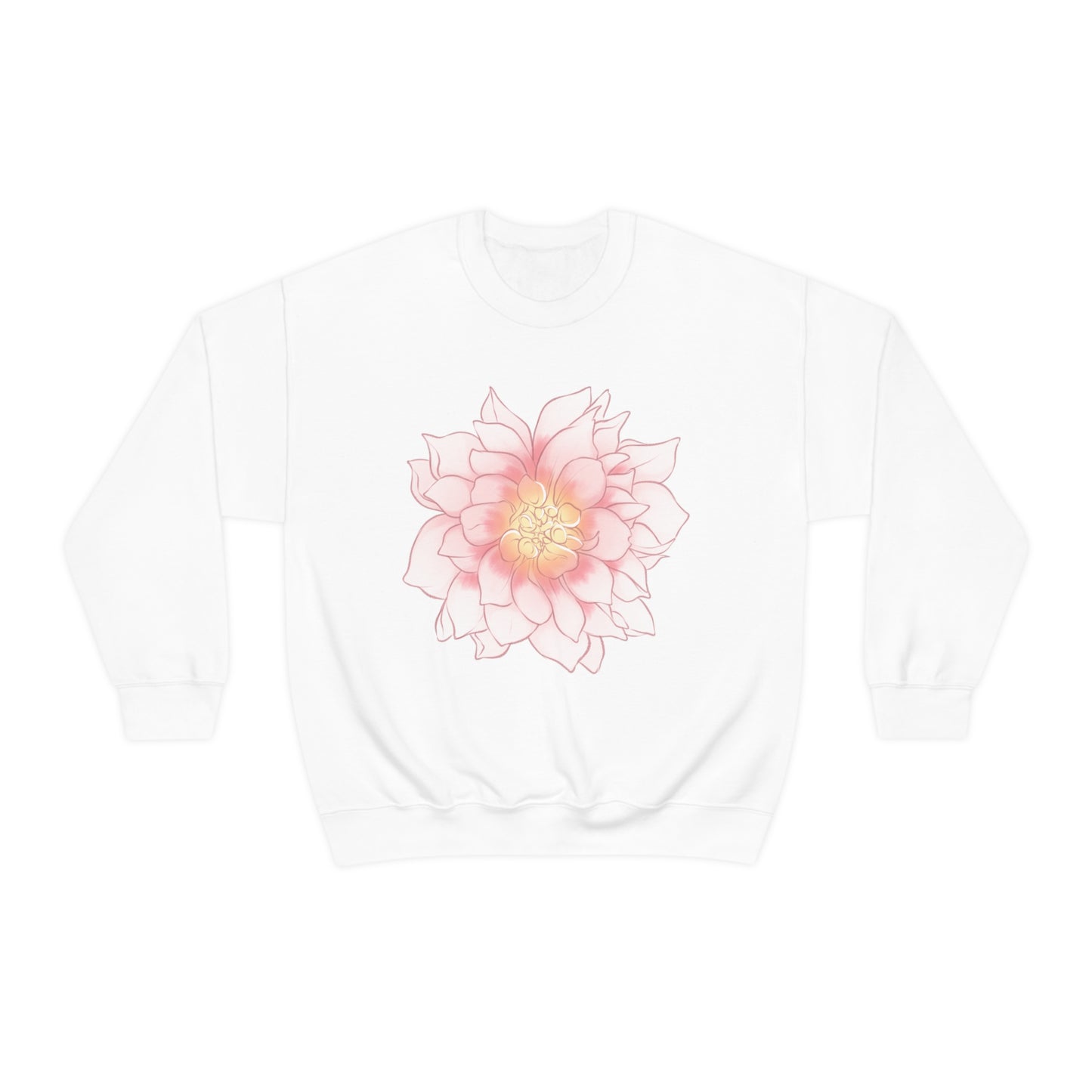 Dahlia Unisex Crewneck Sweatshirt