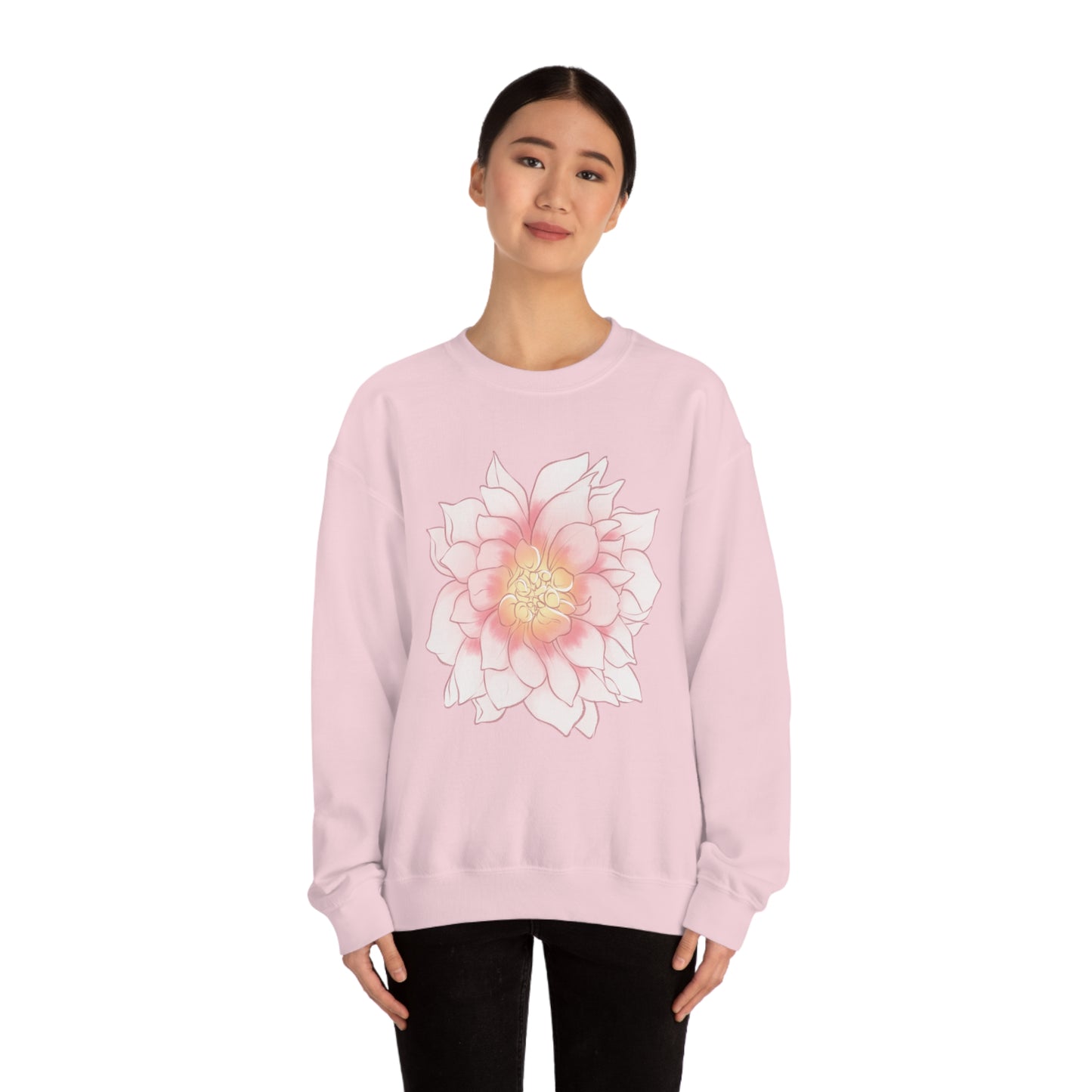 Dahlia Unisex Crewneck Sweatshirt