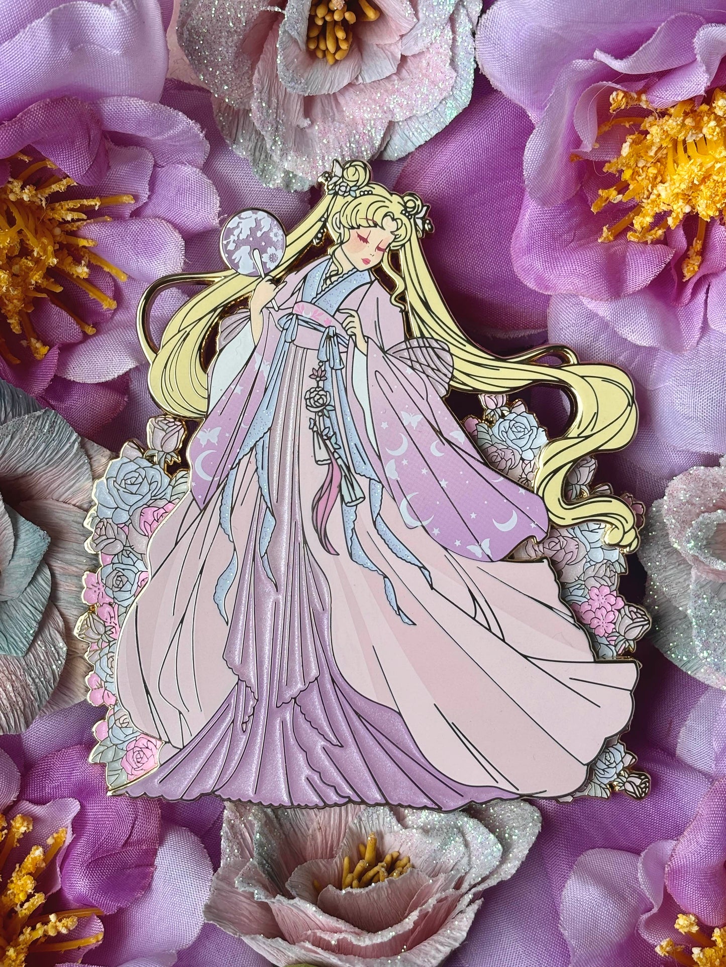 Sailor Moon Hanfu Enamel Pin