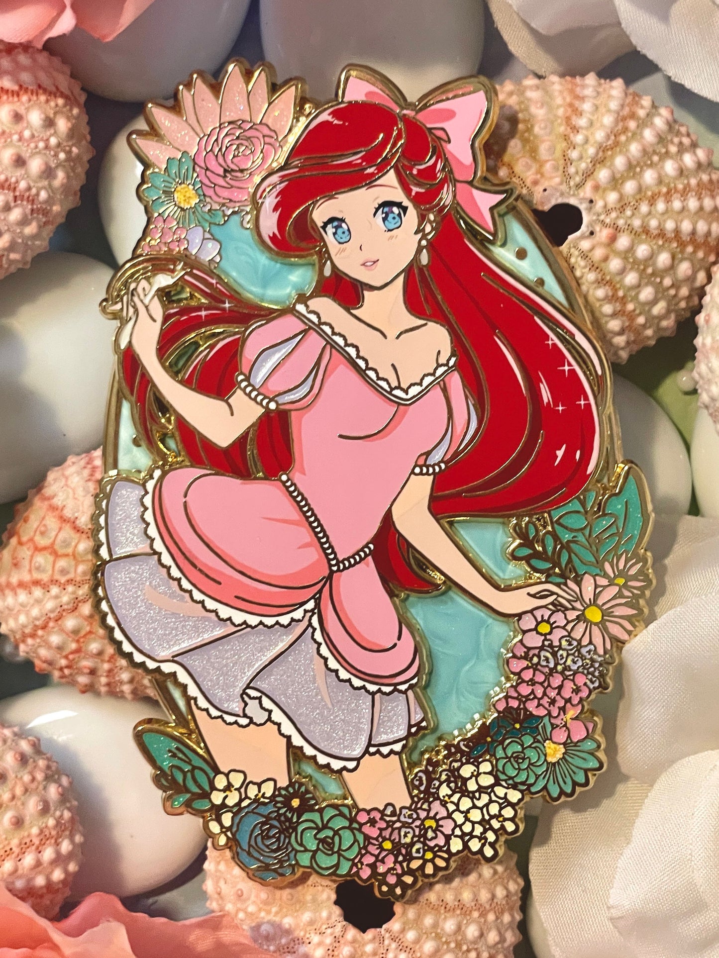 Ariel Dolled Up Enamel Pin