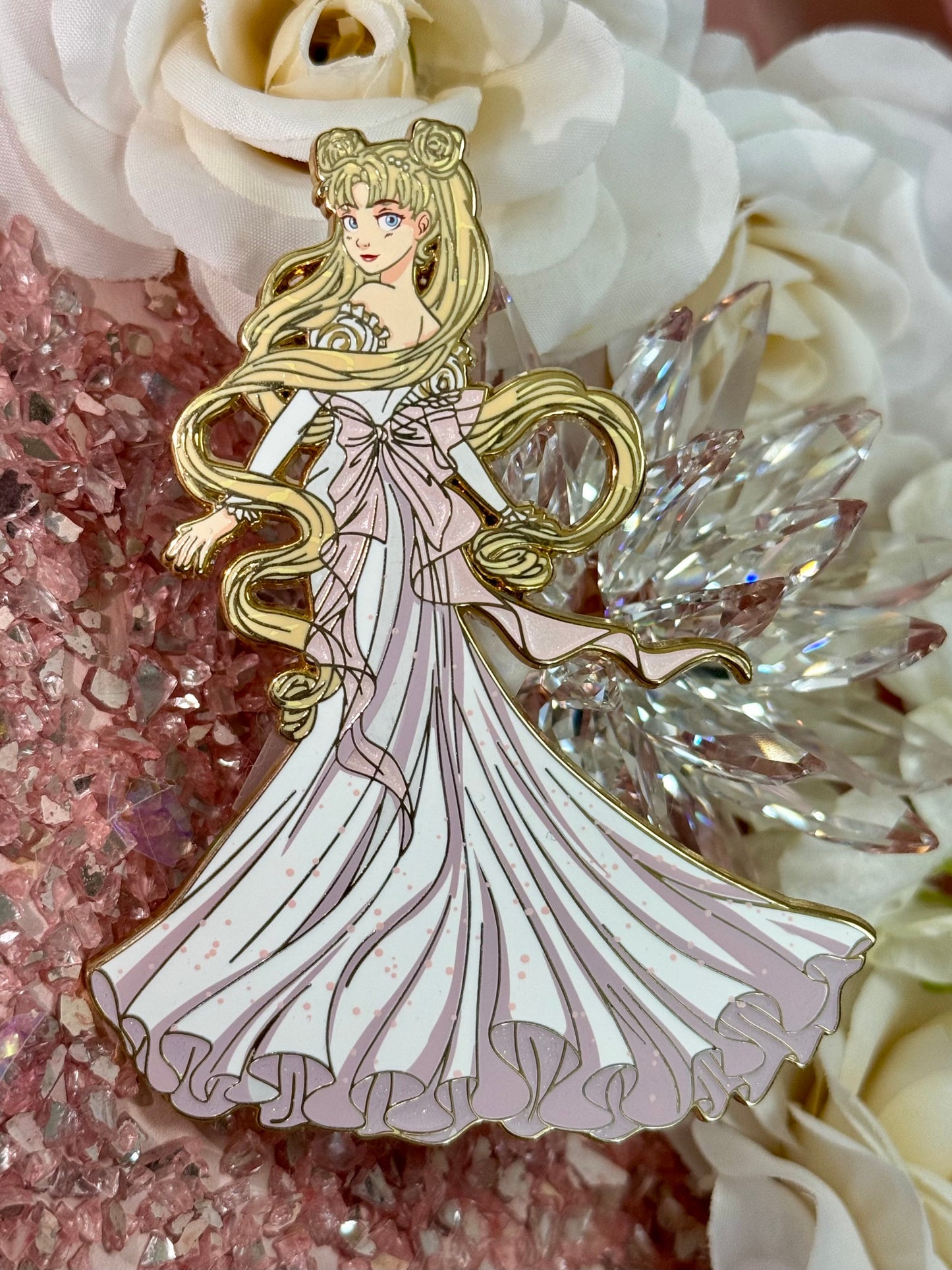 Princess Serenity Enamel Pin Topper