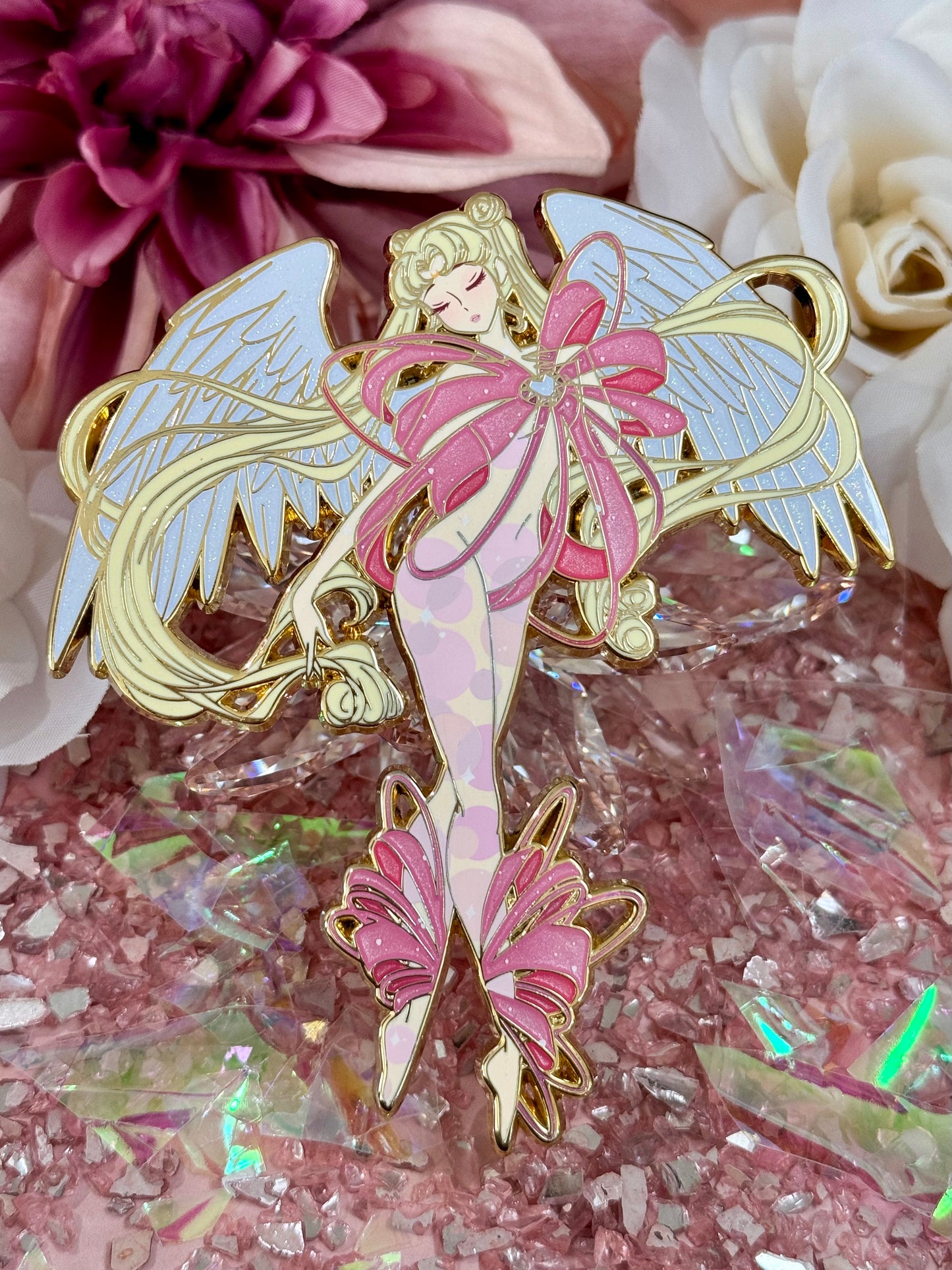 Sailor Moon Transformation Enamel Pin Topper