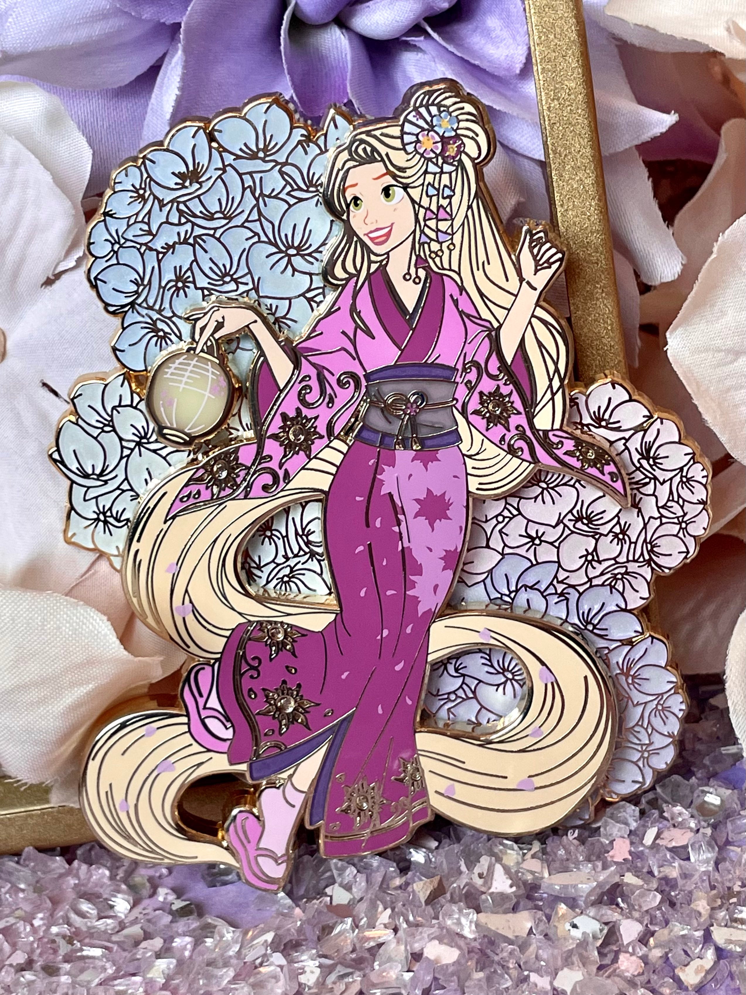 Dreamer Rapunzel outlet Enamel Pin